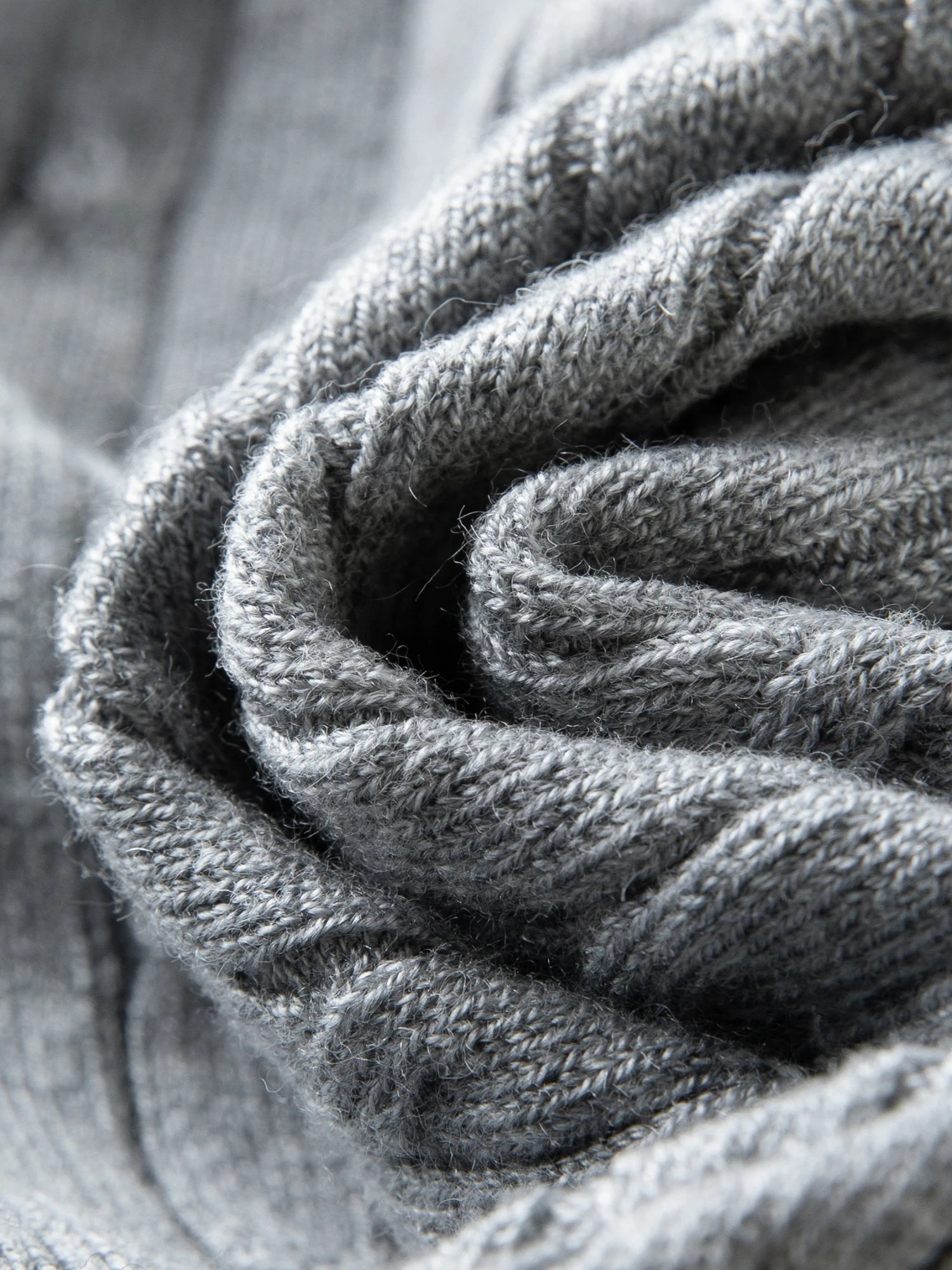 Cable Knit Faux Two-Piece Sweater