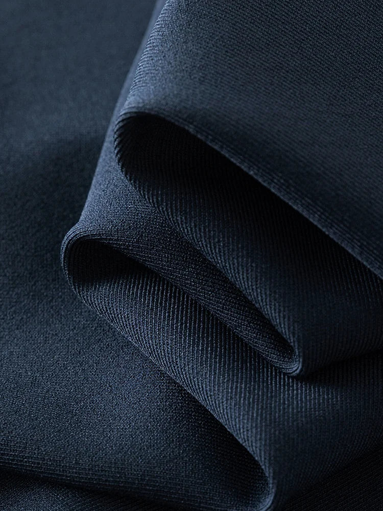 New Belted Elegant Pleated Maxi Skirt